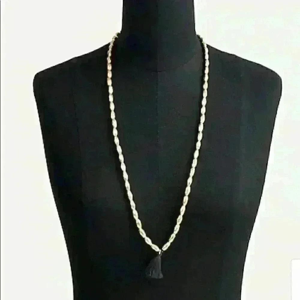 J Crew Beaded String Necklace - Picture 2 of 2